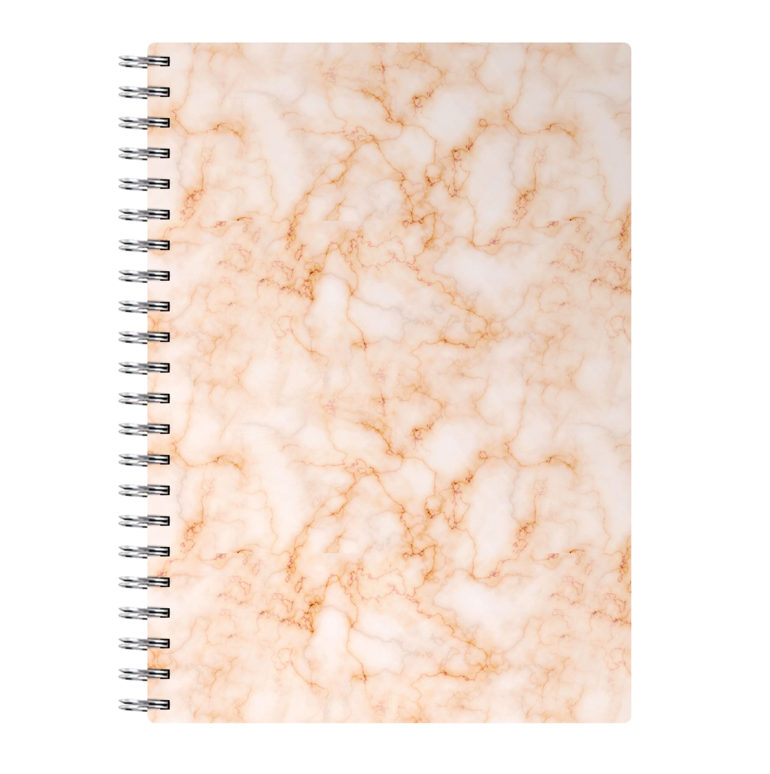 Rose Gold Marble Notebook