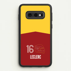 Leclerc Helmet 2026  Galaxy S10e Case