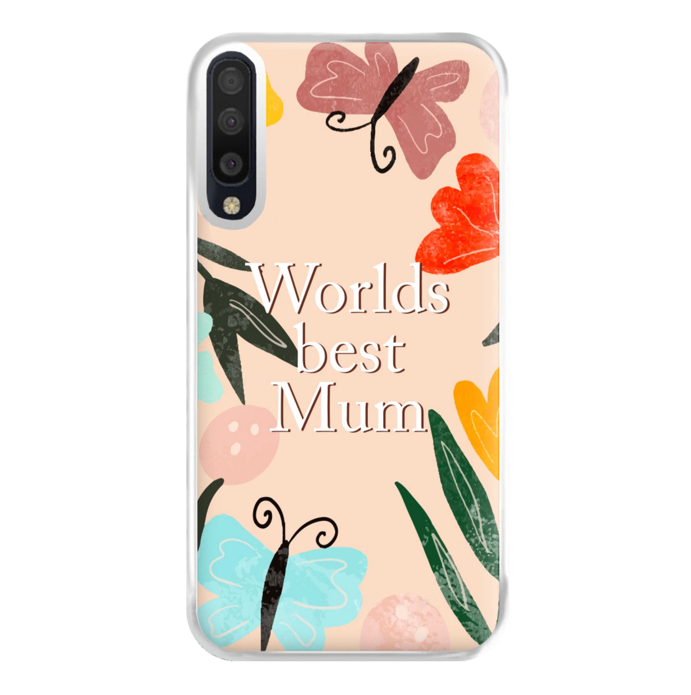 Worlds Best Mum - Floral Mother's Day Phone Case