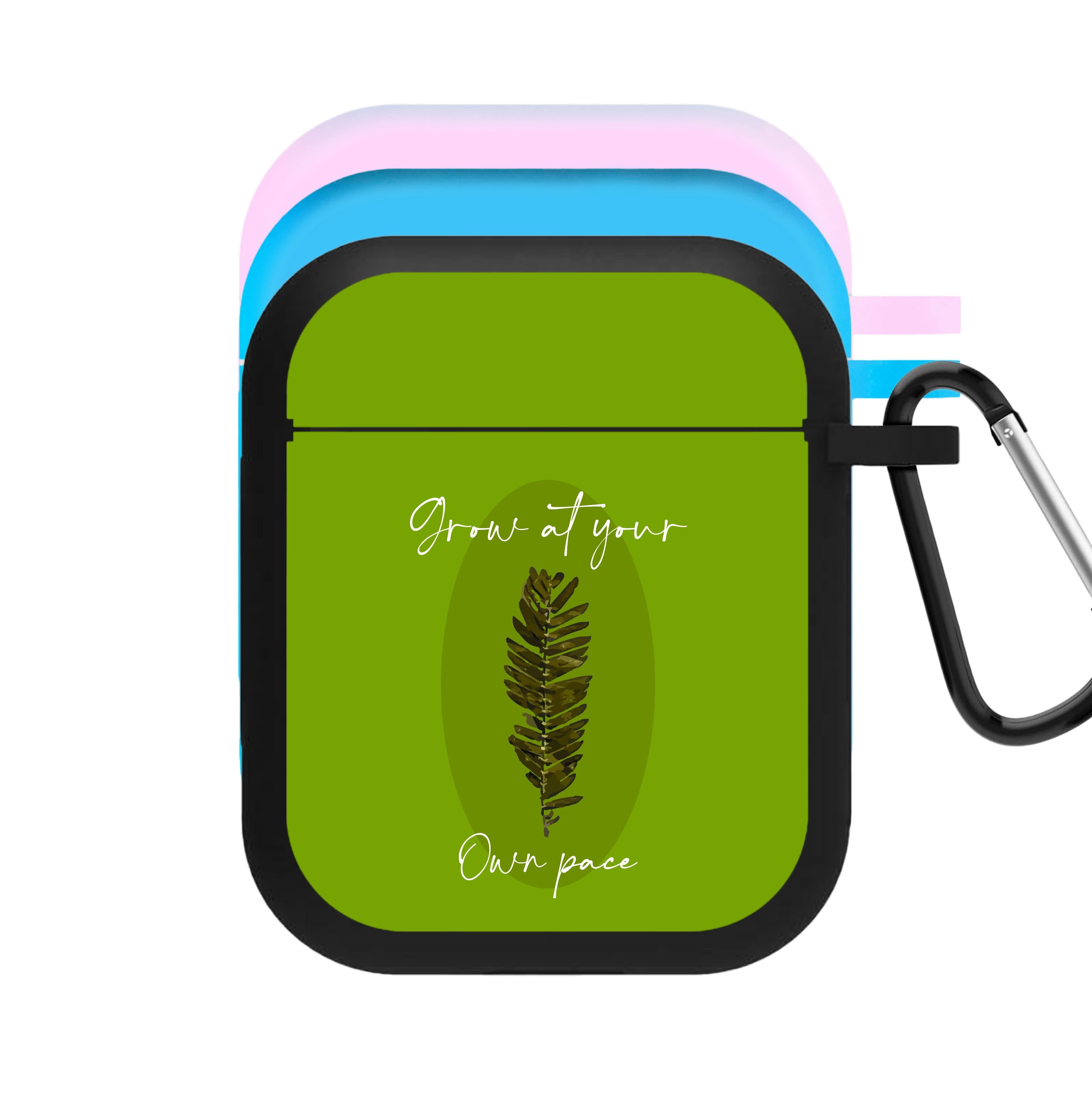 Grow At Your Own Pace Fern AirPods Case
