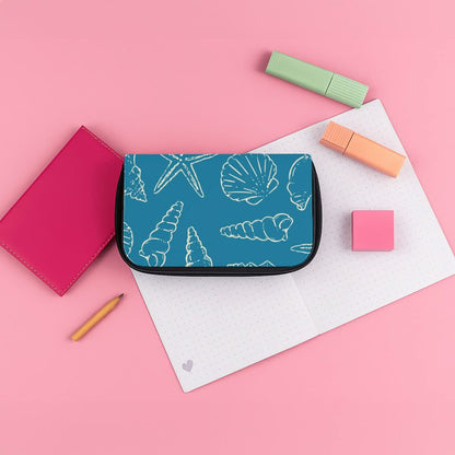 Sketched Shells Pattern Pencil Case