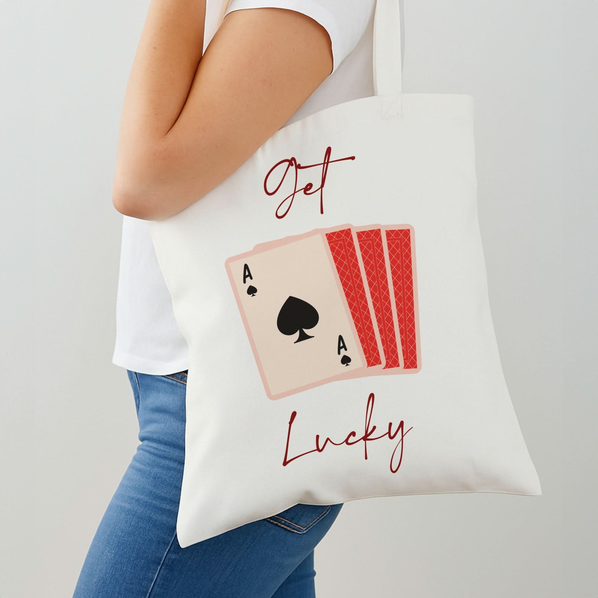 Get Lucky Set Of Cards Shoulder Bag