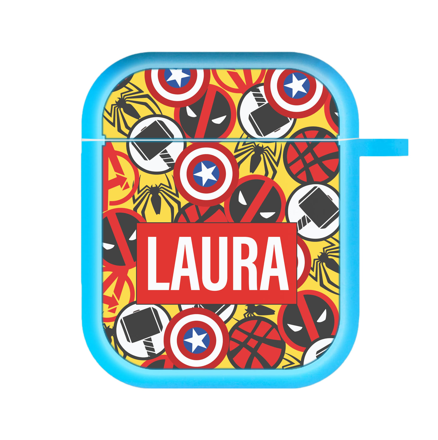 Collage - Personalised Marvel AirPods Case