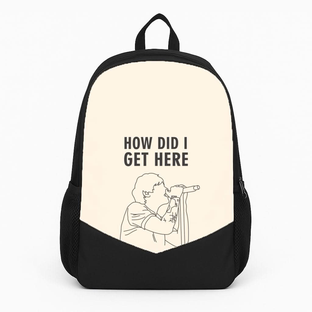 How Did I Get Here Outline Backpack