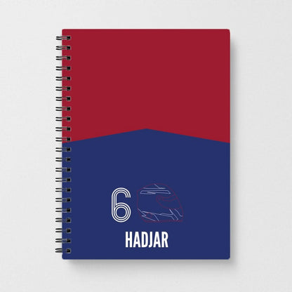 Hadjar Helmet 2026 Notebook