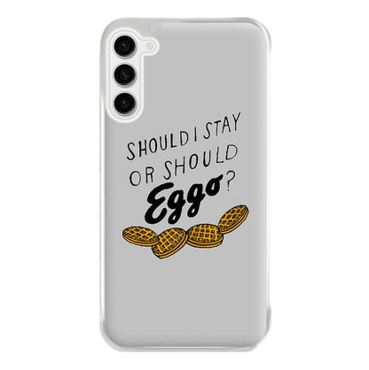 Should I Stay Or Should I Eggo Phone Case