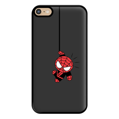 Gray Hanging Spider Hero iPhone 6 Plus / 7 Plus / 8 Plus Case