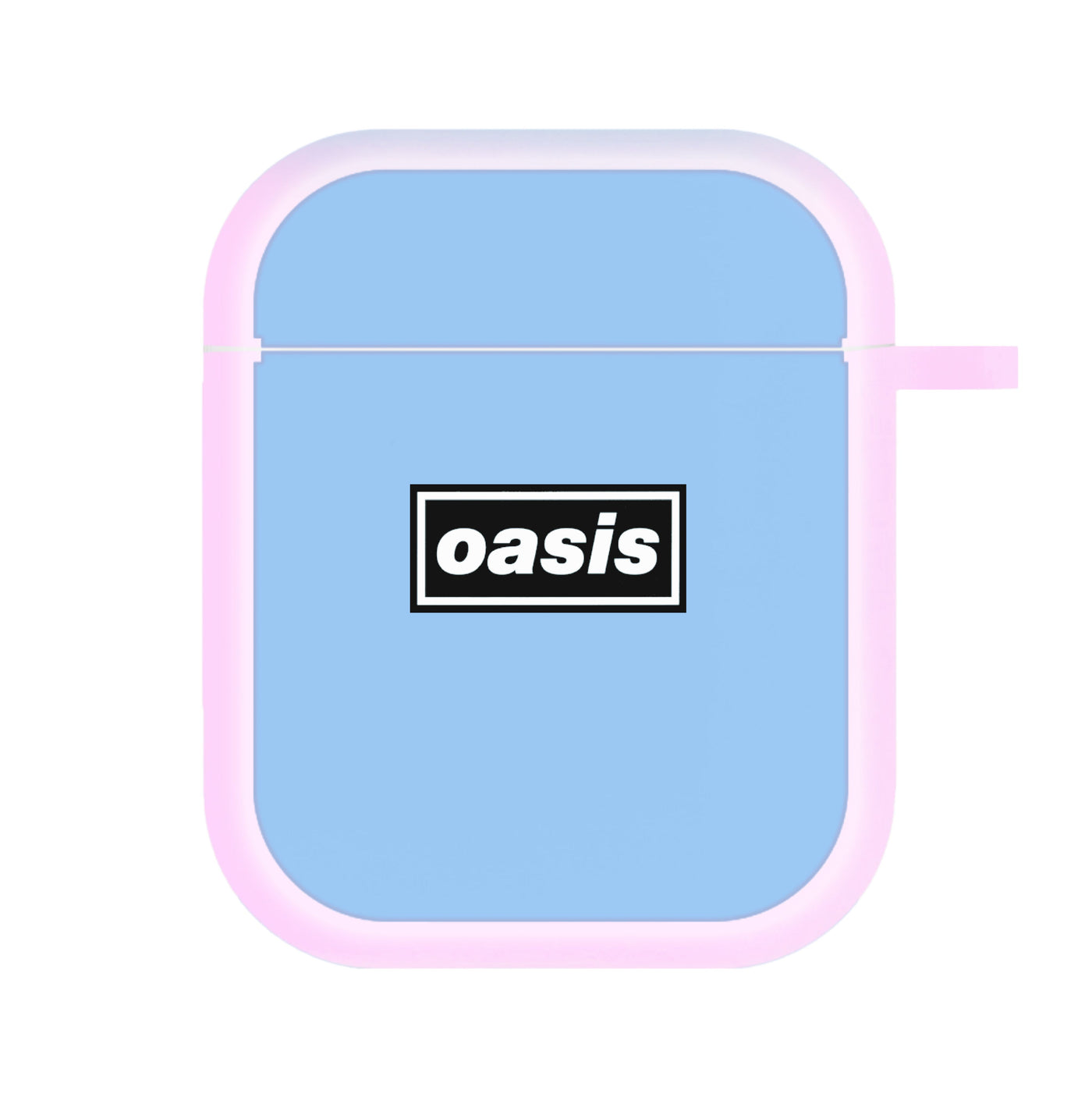 Band Name Blue - Oasis AirPods Case