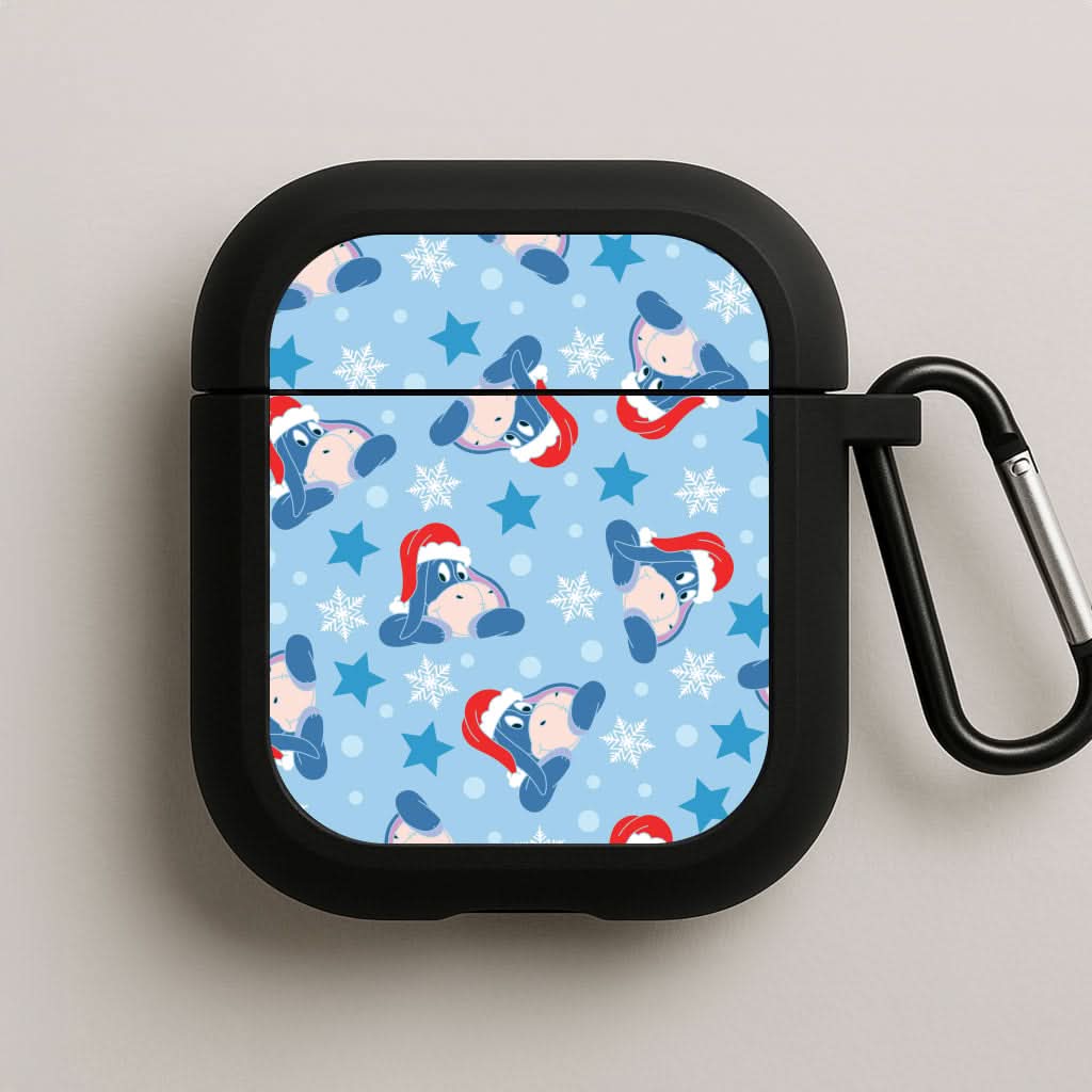 Cartoon Donkey Stars Pattern AirPods Case