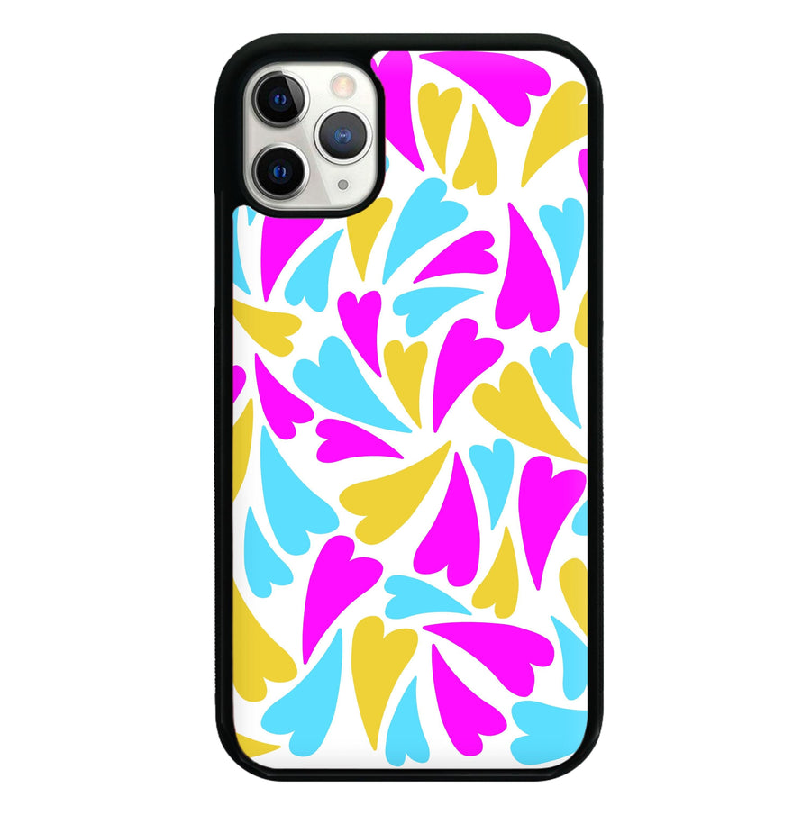Pansexual Hearts - Pride Phone Case