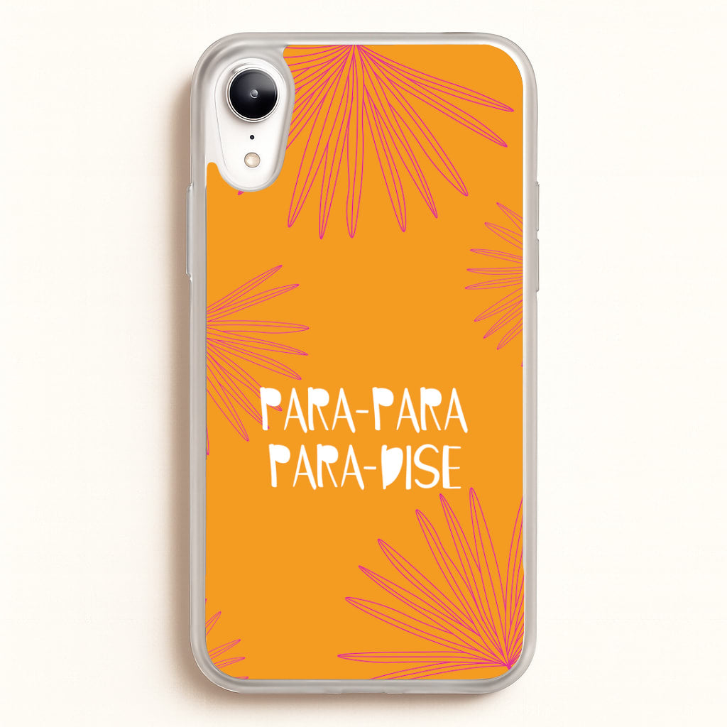Paradise Lyrics iPhone XR Case