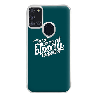 Great, We're All Bloody Inspired - Maze Phone Case