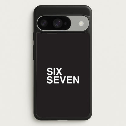 6 7 Black Google Pixel 10 / 10 Pro Case