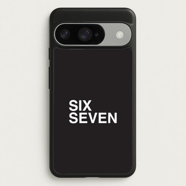 6 7 Black Google Pixel 10 / 10 Pro Case