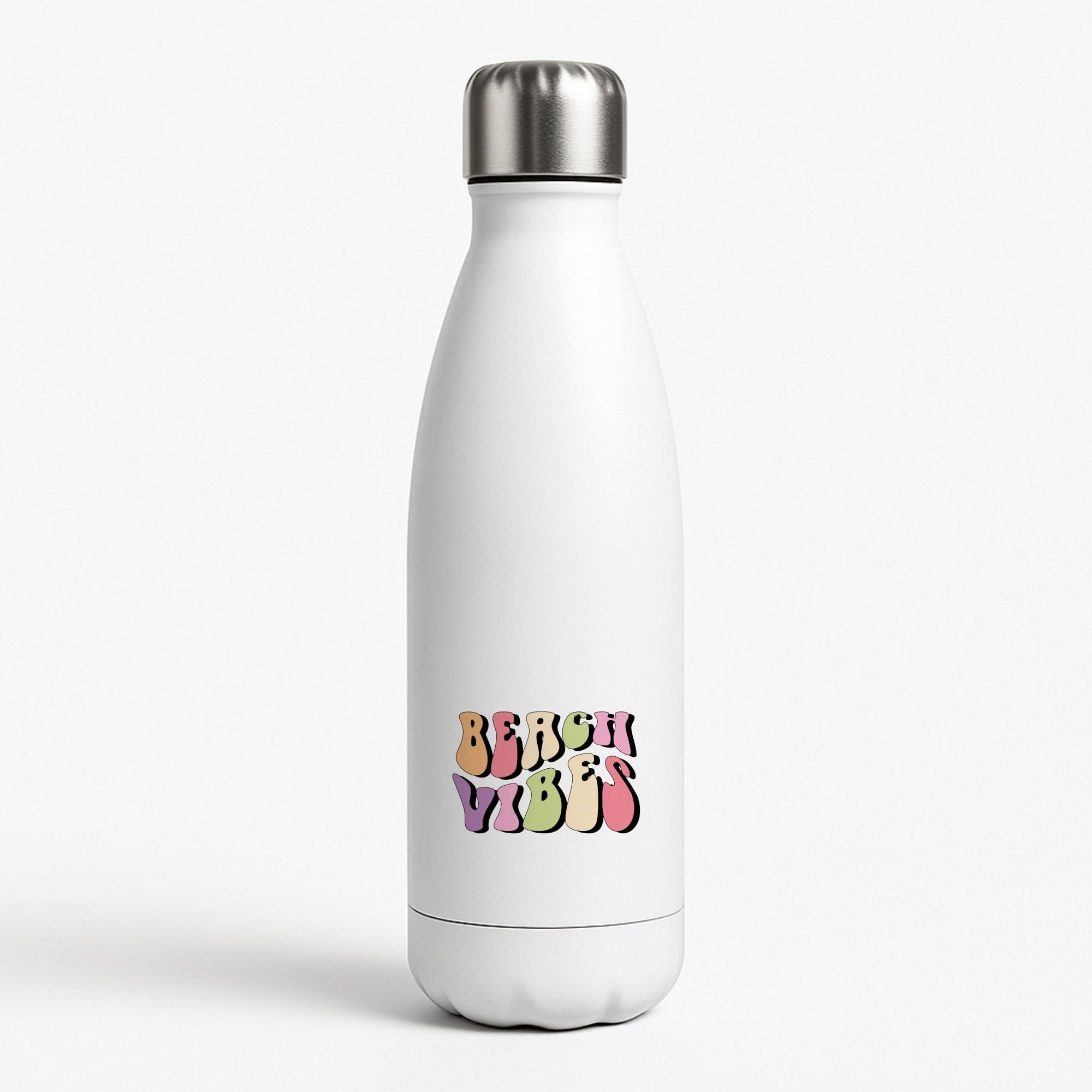 Pastel Beach Vibes Water Bottle