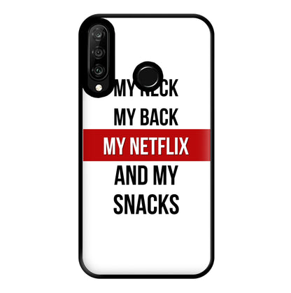 My Netflix & My Snacks Phone Case