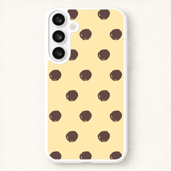 Vanilla & Chocolate Buttons Galaxy S26 Plus Case
