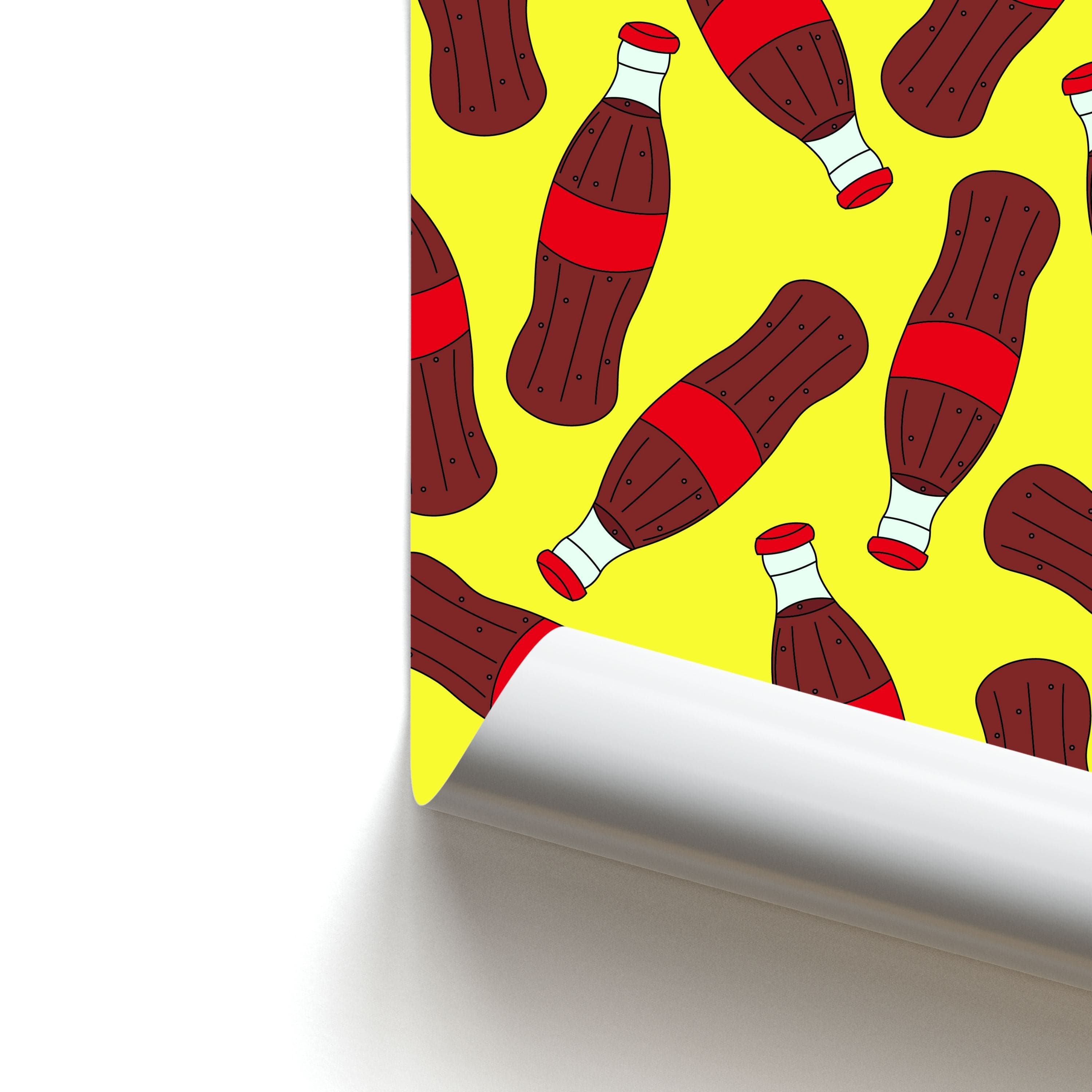 Cola Pattern - Summer Poster