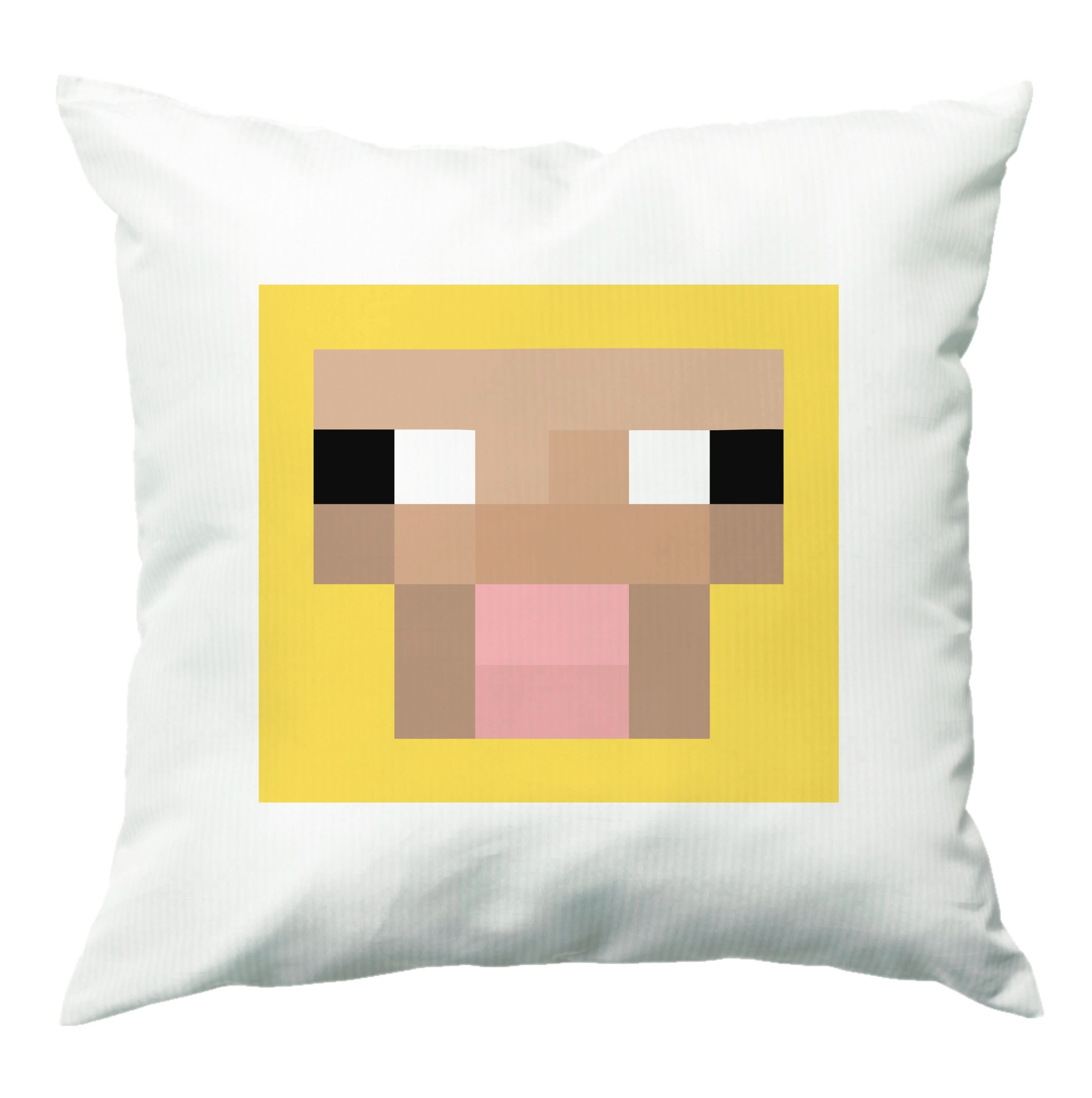 Yellow Sheep Cushion