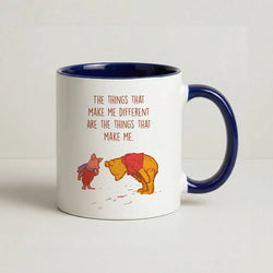 The Things That Make Me Different  Navy Mug