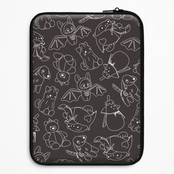 Halloween Plushies Pattern II - Halloween Universal Laptop Sleeve