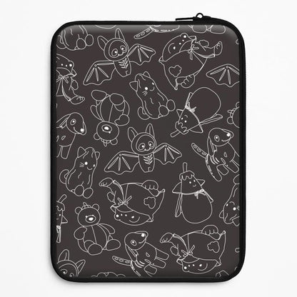 Halloween Plushies Pattern II - Halloween Universal Laptop Sleeve