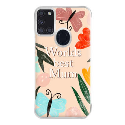 Worlds Best Mum - Floral Mother's Day Phone Case