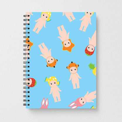 Angels Pattern Notebook