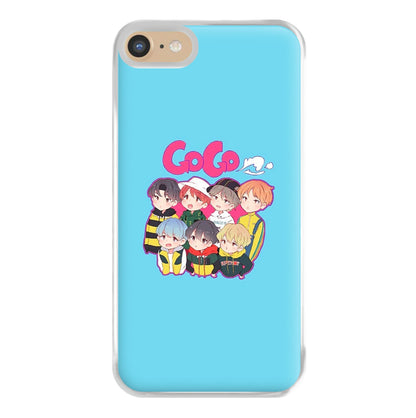 Go Go K-Pop Band Cartoon Phone Case