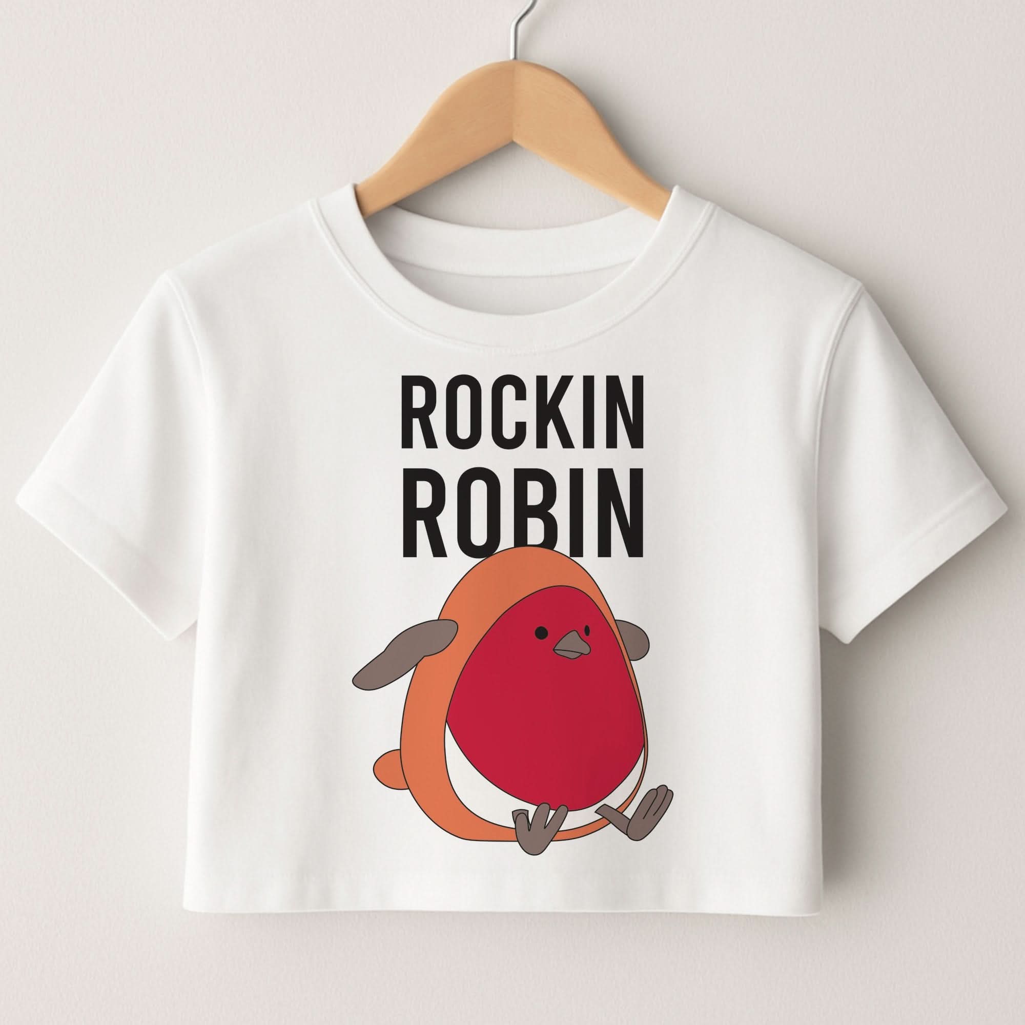 Rockin Robin Plush Crop top