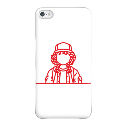 Dustin Outline Phone Case