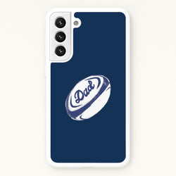 Dad Rugby Ball Galaxy S21 Case