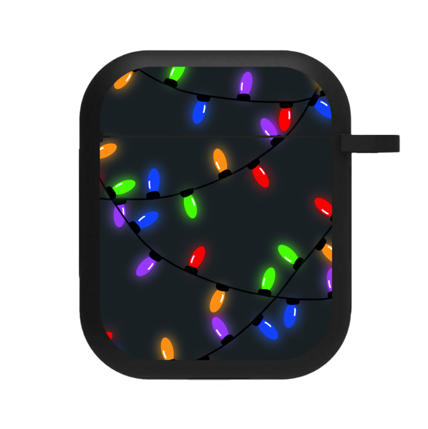 Rainbow Lights - Christmas Patterns AirPods Case