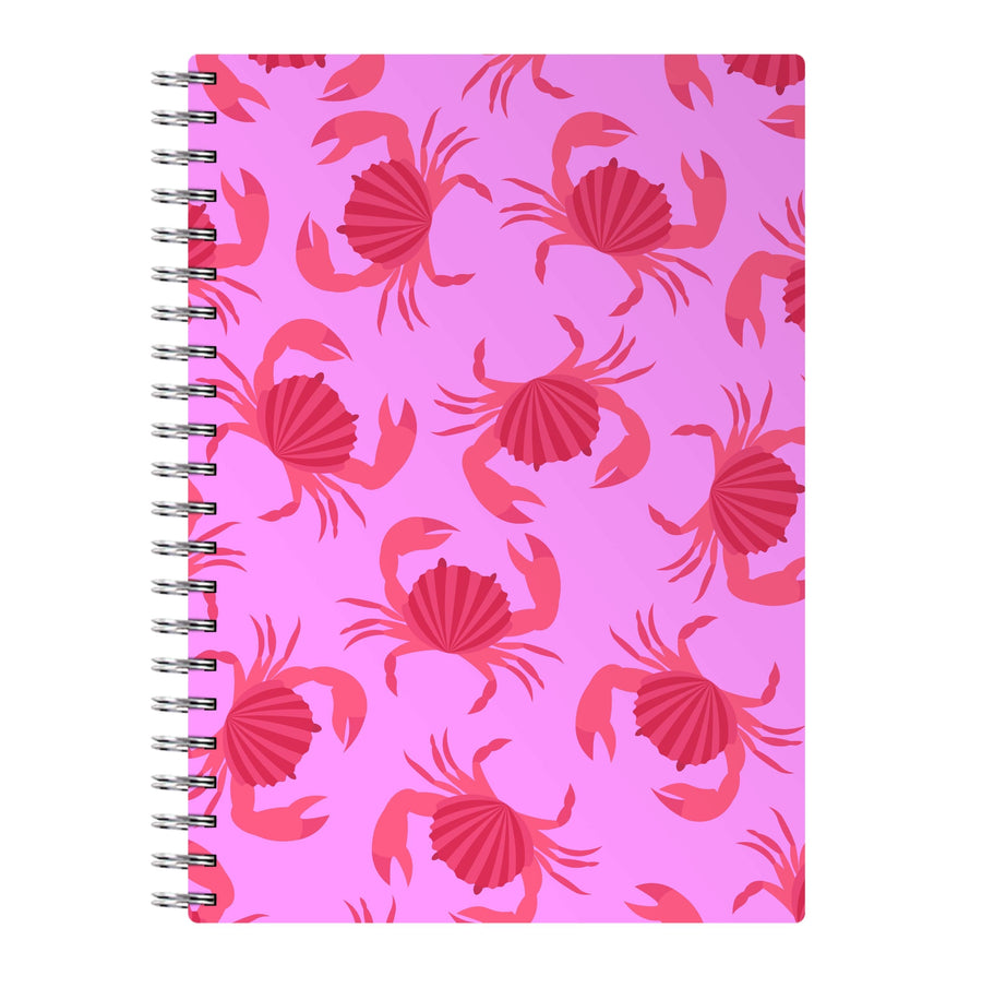 Crab Pattern - Sealife Notebook