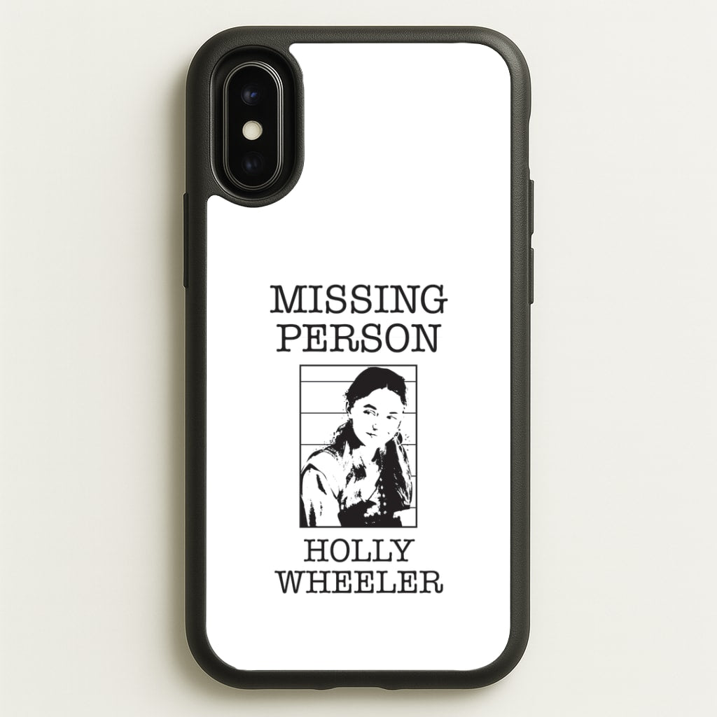 Missing Person Holly iPhone X / XS Case