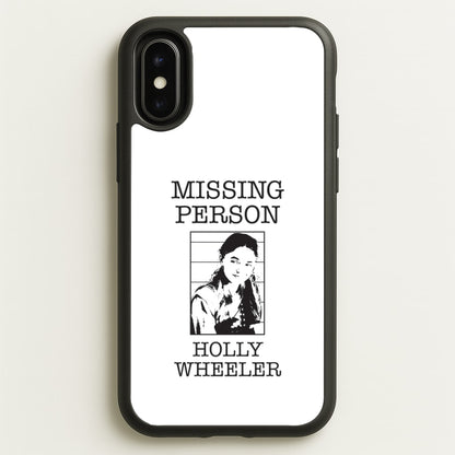 Missing Person Holly iPhone X / XS Case