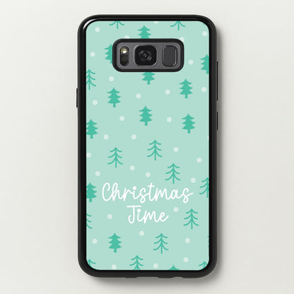 Cute Xmas Trees Pattern Galaxy S8 Case