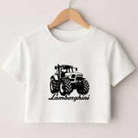 Lambo Tractor Crop top