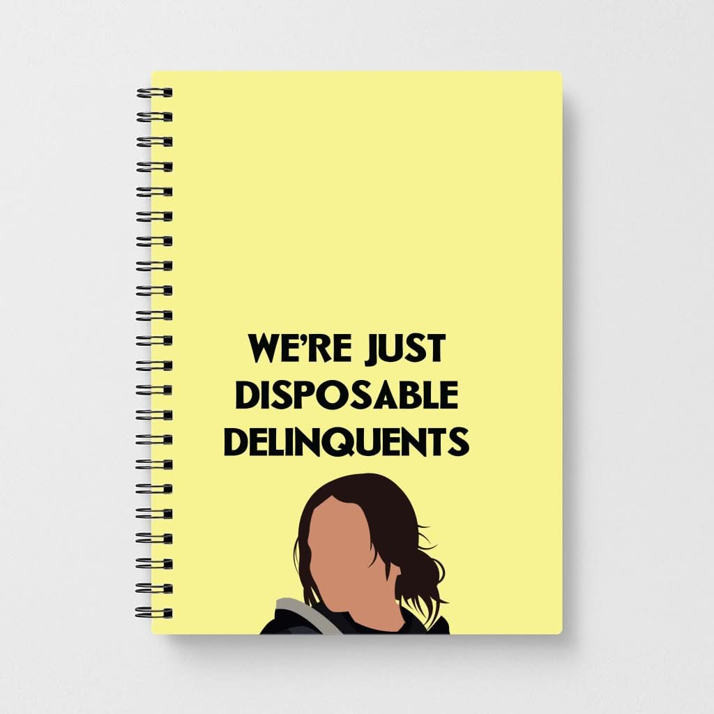 Disposable Delinquents Notebook