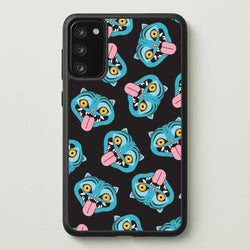 Demon Cat Pattern Galaxy S20FE Case