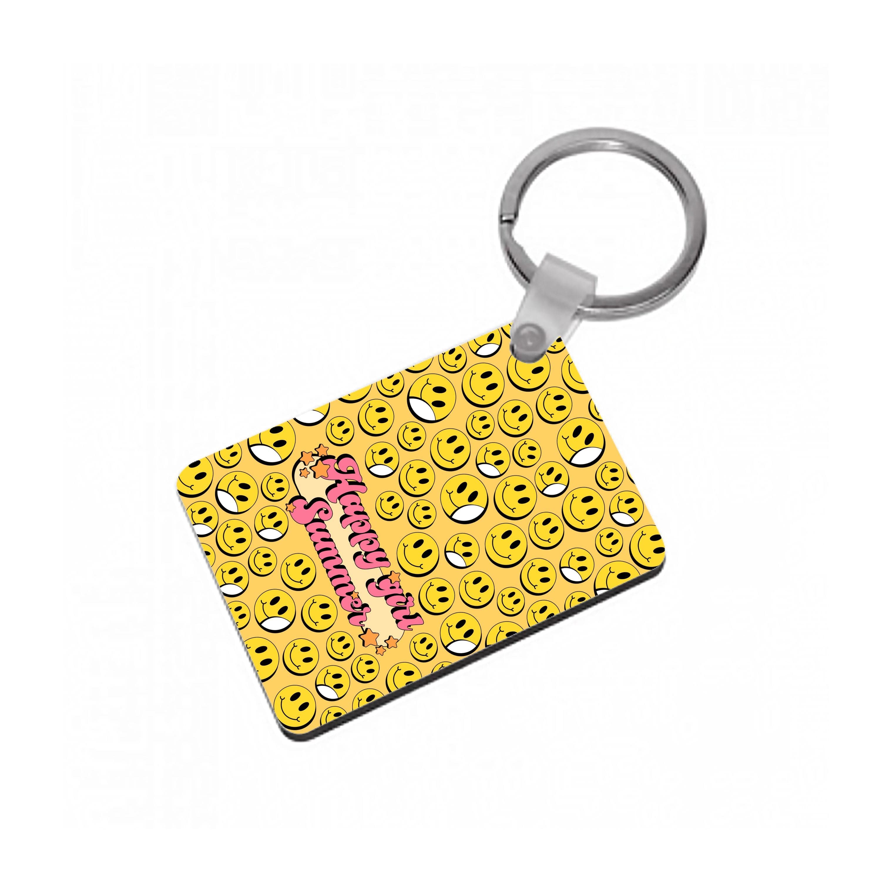 Happy Girl Summer - Summer Keyring