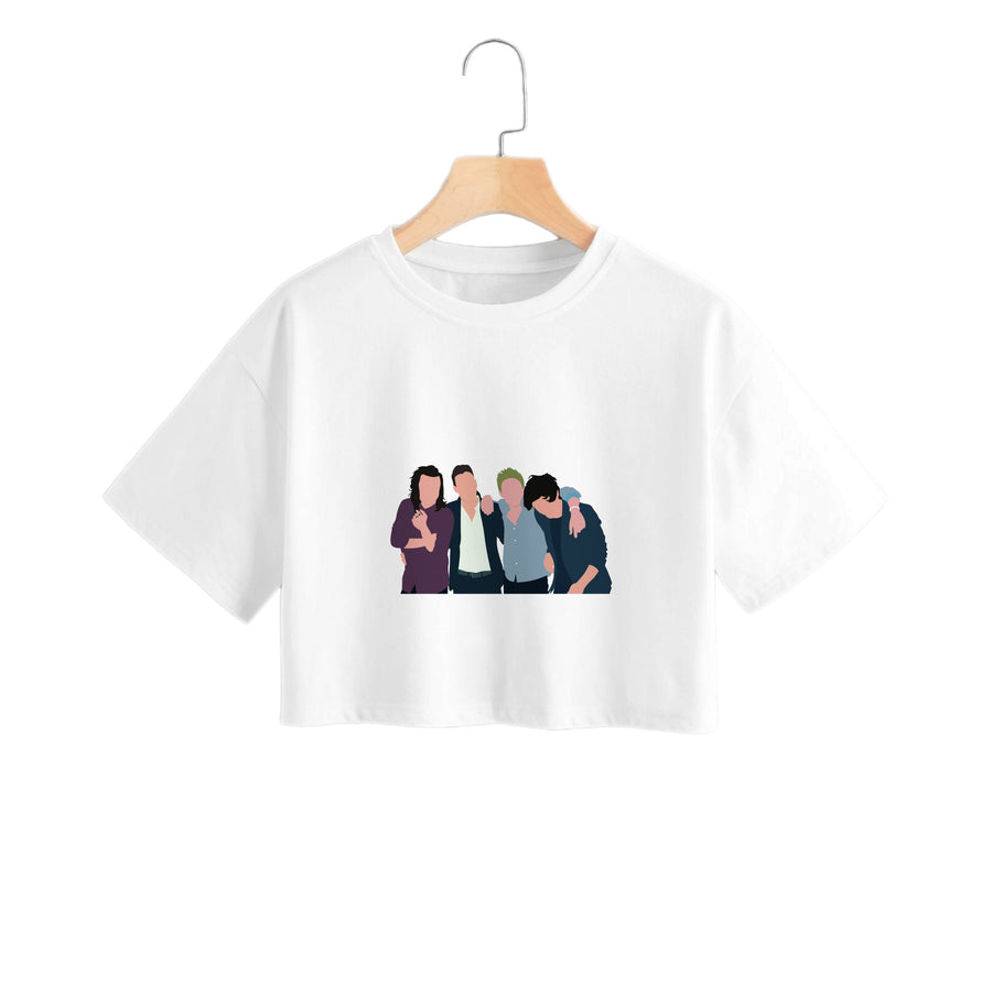 The 4 - One Direction  Crop Top