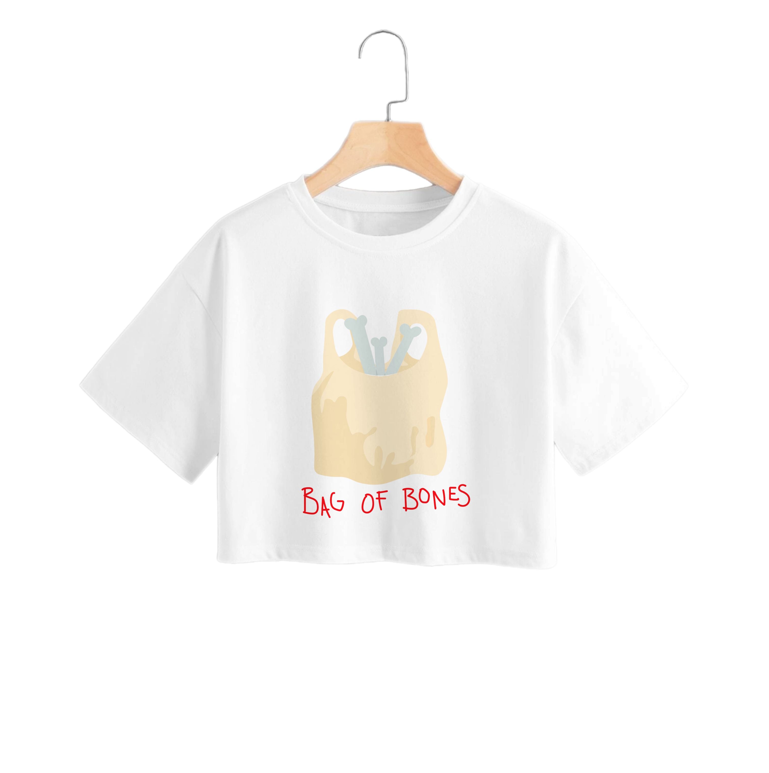 Bag Of Bones - Halloween Crop Top