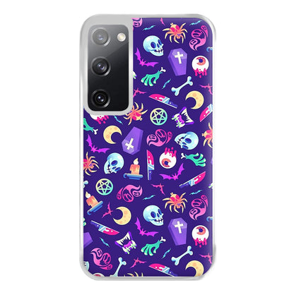 Horroriffic Halloween Pattern Phone Case