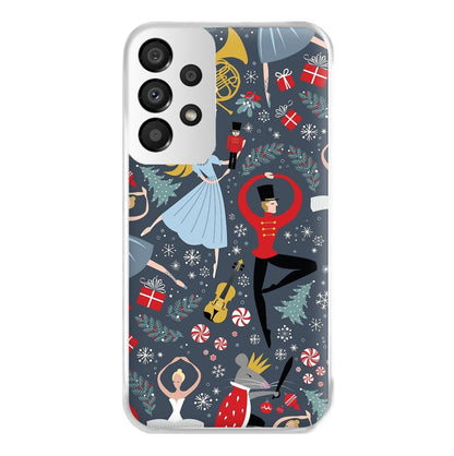 Nutcracker Ballet Pattern - Christmas Phone Case