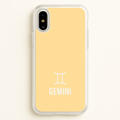 Gemini Pastel Zodiac iPhone X / XS Case