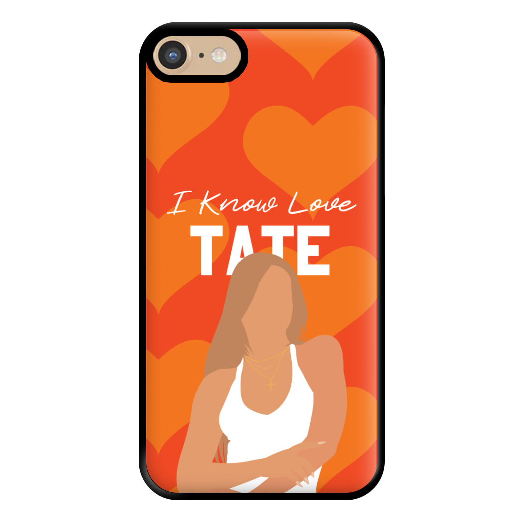 I Know Love Pattern iPhone 6 / 7 / 8 / SE Case