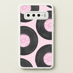 Thrifted Vinyl Polka Pattern Galaxy S10 Case