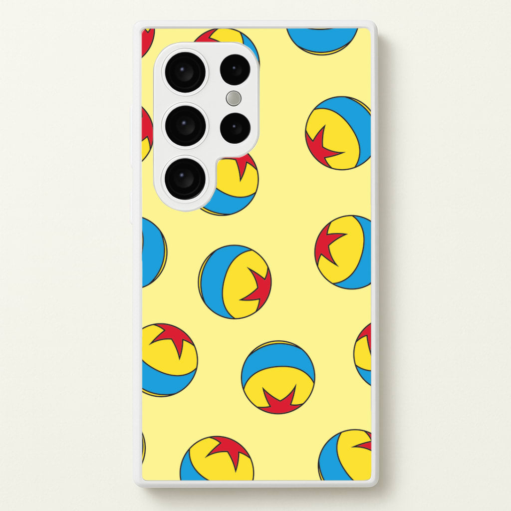 A Story Of Toys Ball Pattern Galaxy S24 Ultra Case