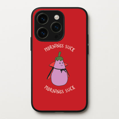 Mornings Suck Plush - Halloween iPhone 14 Pro Max Case